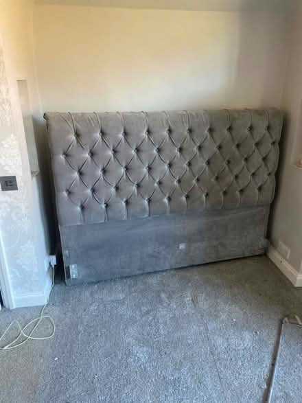 Photo of free King size headboard and footboard (Worcester Park KT4) #1