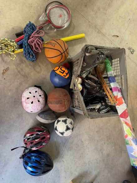 Photo of free Box of outdoor toys (Groton, near Lawrence Academy) #1