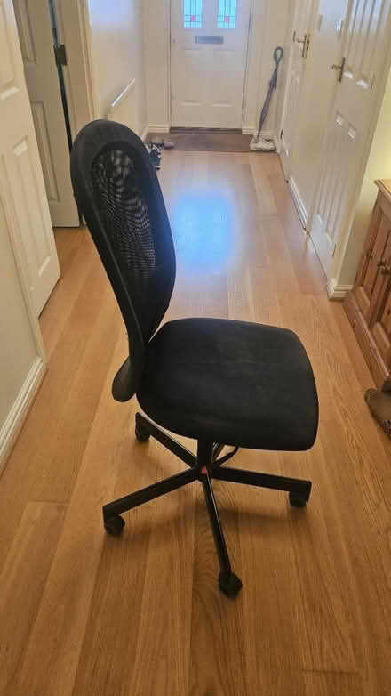 Photo of free Black office chair (Southwater) #3