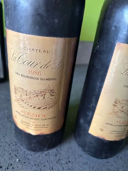 Photo of free Large wine bottle candles - unused (Hallatrow) #3