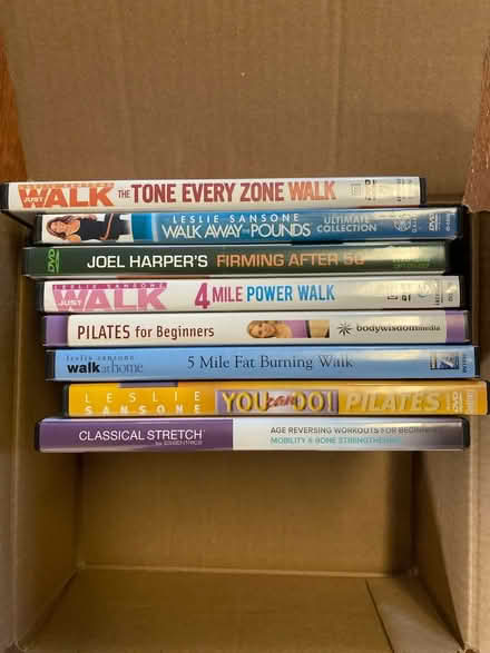 Photo of free Lot of 8 fitness DVDs (Crownsville/Gambrills/Crofton) #1