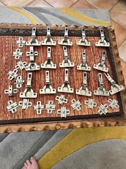 Photo of free 16 Kitchen Cabinet Door Hinges (Whitwick, Coalville LE67 5BR) #1