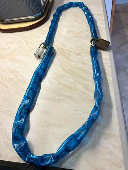 Photo of free Double Bike Chain Locks & padlocks (Whitwick, Coalville LE67 5BR) #3