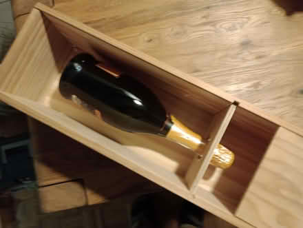 Photo of free Wooden bottle box (Thornhill FK8) #2