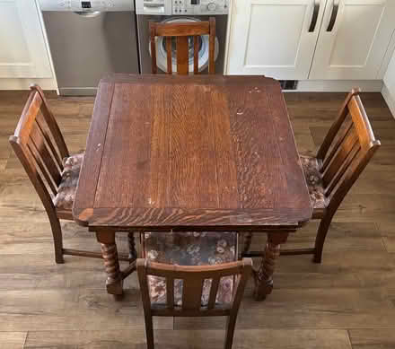 Photo of free Table and 6 chairs (Little Tey CO6) #1