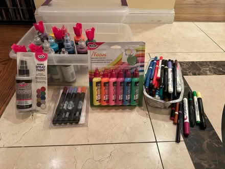 Photo of free Fabric paint and fabric markers (North Los Altos) #1