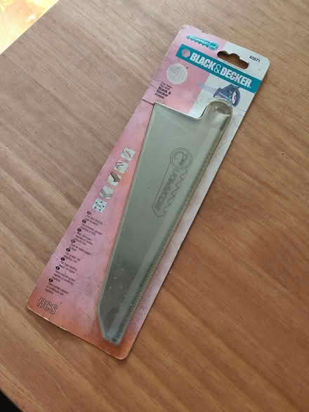 Photo of free Black and Decker blade (Vange) #1