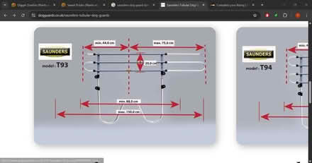 Photo of free Car dog guard size T93 (Brighouse HD6) #2