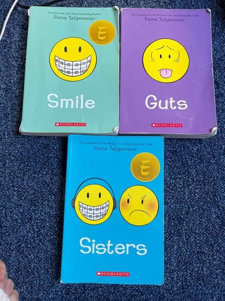 Photo of free Raina Telgemeier Kids Books x 3 (Romford RM7) #1