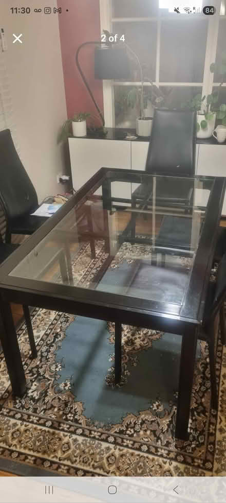 Photo of free Dining table with 6 chairs (Balwyn) #1