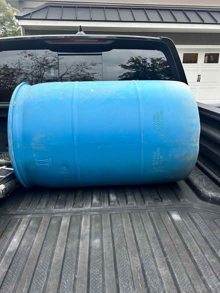 Photo of free 50 gallon plastic drum (Chalfont) #1