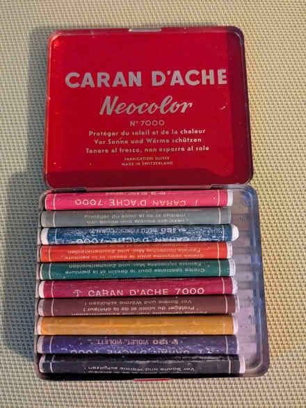 Photo of free Caran D'Ache Crayons (Beulah Hill SE19) #1
