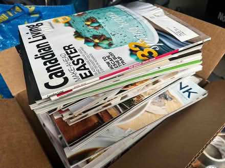 Photo of free Full box of magazines (Downtown Ottawa - canal/Elgin) #1