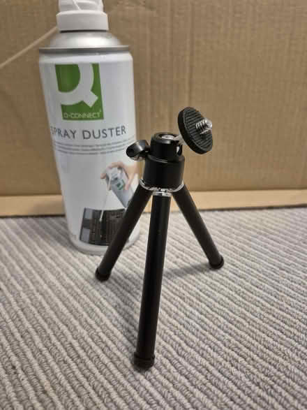 Photo of free Mini Camera Tripod & Duster Spray (Mosborough S20) #1