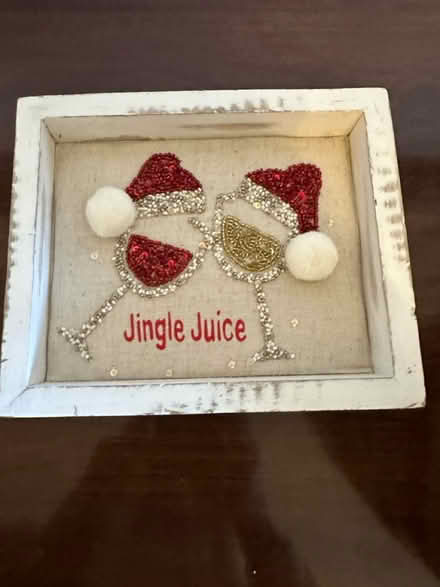 Photo of free Holiday plaque (Burlington near Woburn line) #1