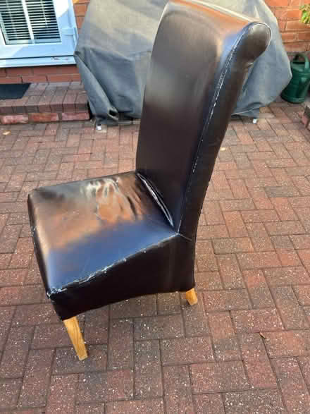 Photo of free 6x dining table chairs (B72. Sutton Coldfield) #4