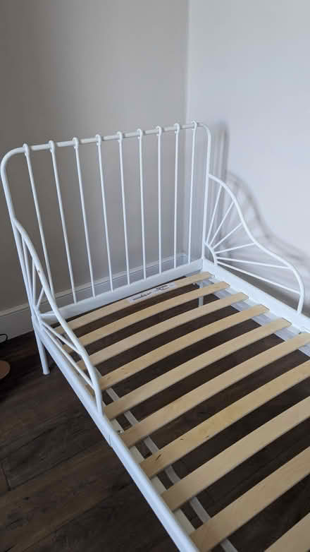 Photo of free Child extendable bed - white IKEA (Brockley) #2