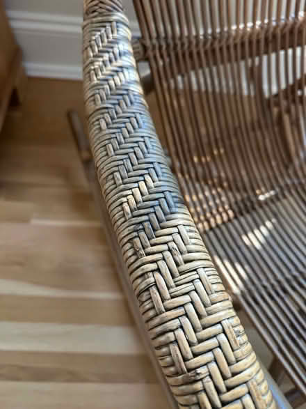 Photo of free Rattan rocking chair (Harvard MA) #2