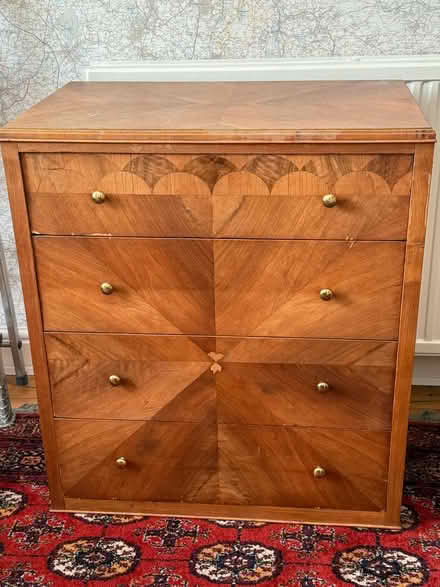 Photo of free Old chest of drawers (Oxton Village CH42) #1