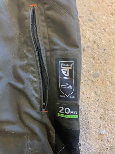 Photo of free Chainsaw trousers (Harrietsham ME17) #1