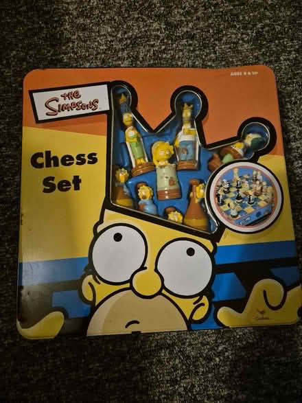 Photo of free Simpsons chess set (Gillingham ME7) #1