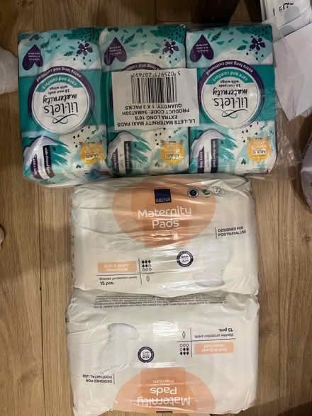 Photo of free Maternity pads (Brixton Hill SW2) #1