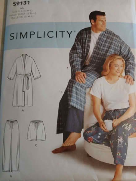 Photo of free Robe and pyjama bottoms pattern (Minster Lovell OX29) #1