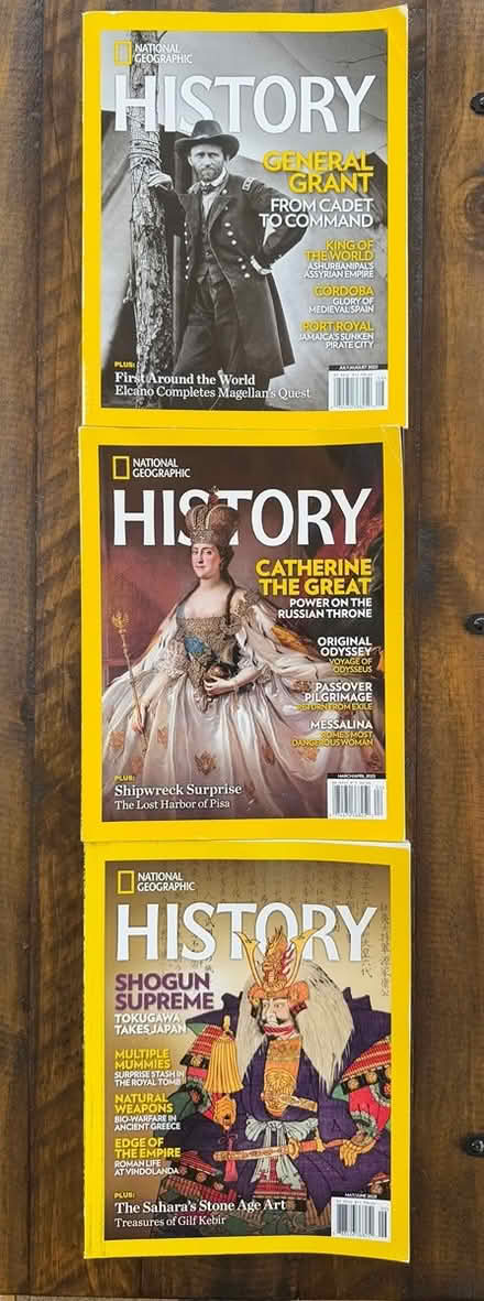 Photo of free Nat. Geo. magazines (Groton, near Lawrence Academy) #1