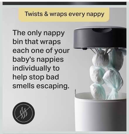 Photo of free Tommee Tippee Nappy Disposal Bin (Uxbridge High Street) #4