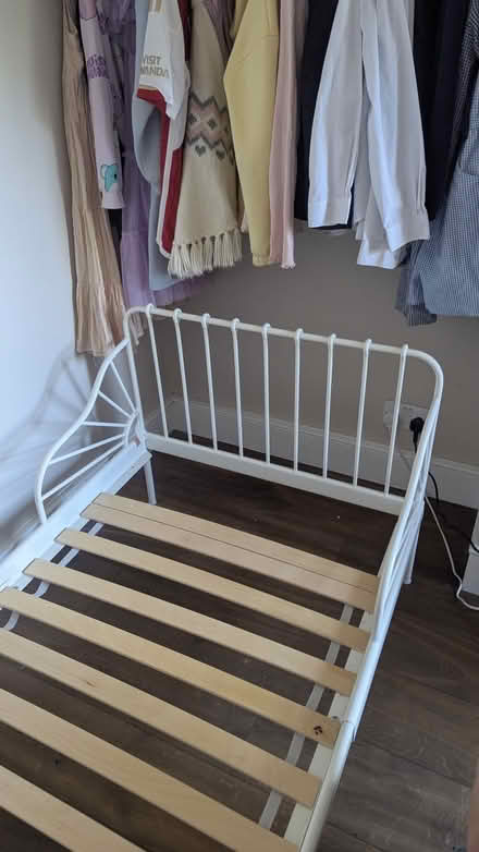 Photo of free Child extendable bed - white IKEA (Brockley) #1