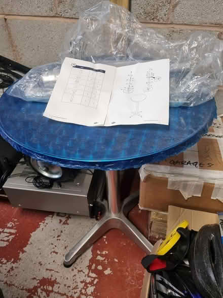 Photo of free Round metal bar table (Near Lowther Gardens FY8) #1