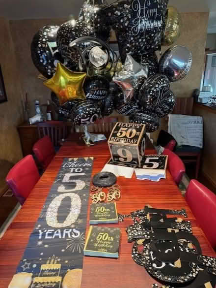 Photo of free 50th Birthday Supplies (South Parker) #1