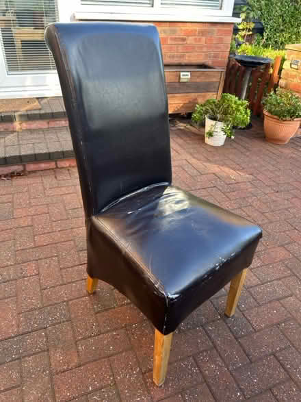 Photo of free 6x dining table chairs (B72. Sutton Coldfield) #1