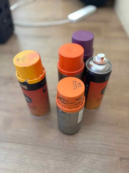 Photo of free Various spray paints (Canning Town E16) #1
