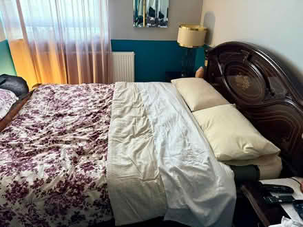 Photo of free a bed and a glass table. (Woolwich SE18) #3