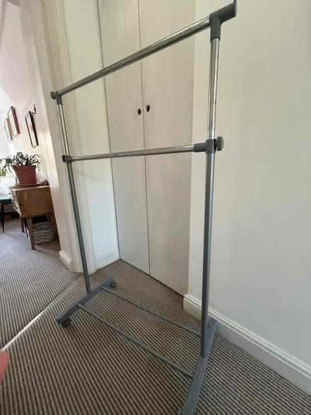 Photo of free Adjustable Clothes Rail on Wheels (Wirksworth DE4) #1