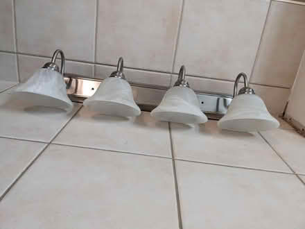 Photo of free Wall lamp - with 4 lamp shades (South Milton) #1