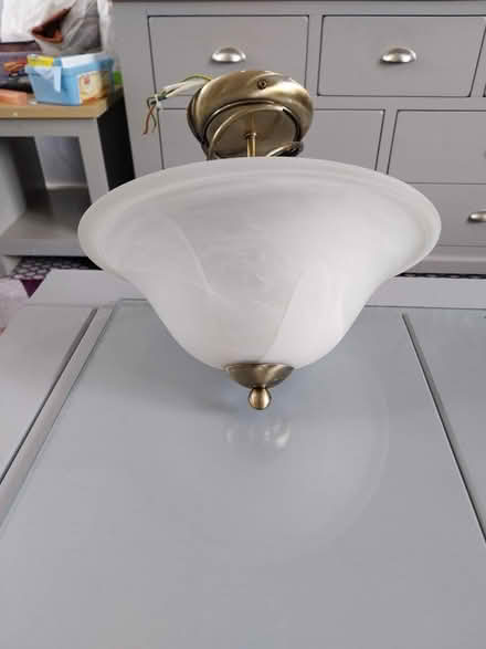 Photo of free 2 vintage ceiling lights (CH49) #2
