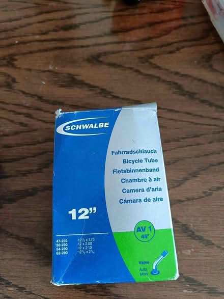 Photo of free 12" bicycle inner tube (Exeter EX2) #1