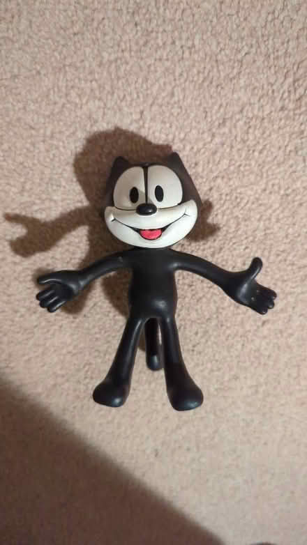 Photo of free Felix the cat plastic toy (Bernards Heath AL1) #1