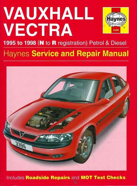 Photo of free Haynes Manual - Vauxhall Vectra 1995-1998 (Frankley B45) #1