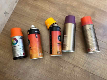 Photo of free Various spray paints (Canning Town E16) #2