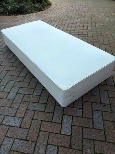 Photo of free Single bed base and mattress (Hitchin Herts) #3