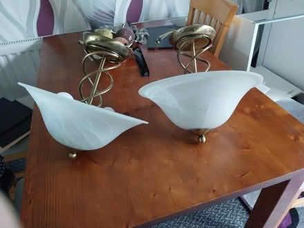 Photo of free 2 vintage ceiling lights (CH49) #1