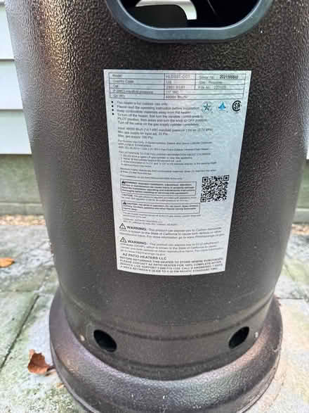 Photo of free Top hat patio heater (Odenton) #2
