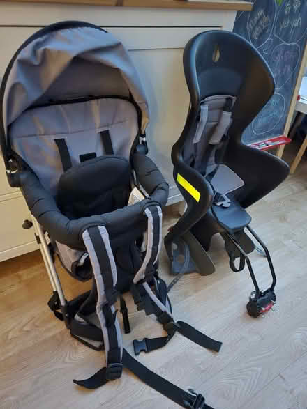 Photo of free Toddler Hiking Carrier & Bike Seat (Teddington TW11) #1
