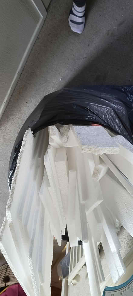 Photo of free Polystyrene - flat sheets and big bag of smaller pieces (Malvern Link WR14) #2