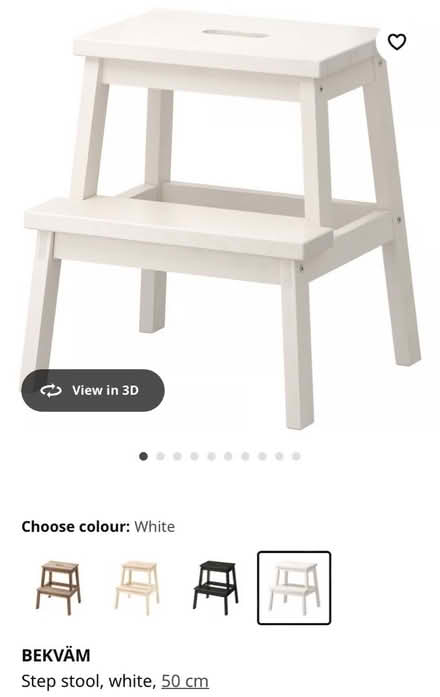 Photo of IKEA step stool (EH11 FountainPark) #1