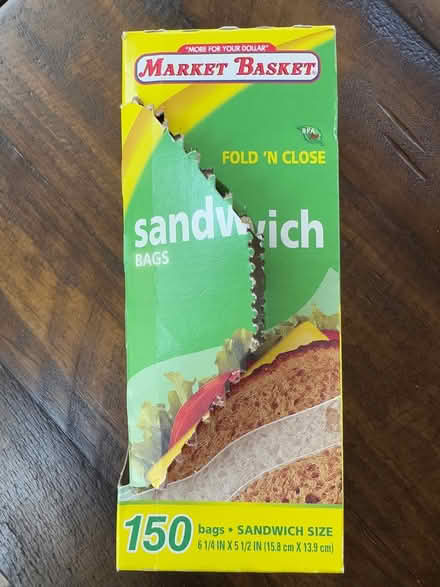 Photo of free Box of fold and close sandwich bags (Groton, near Lawrence Academy) #1