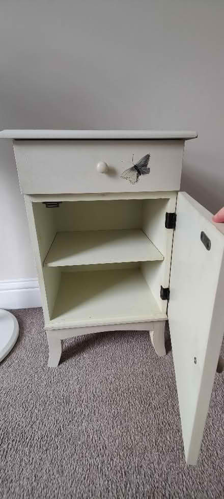 Photo of free Vintage floral bed side table (Gillingham ME7) #2